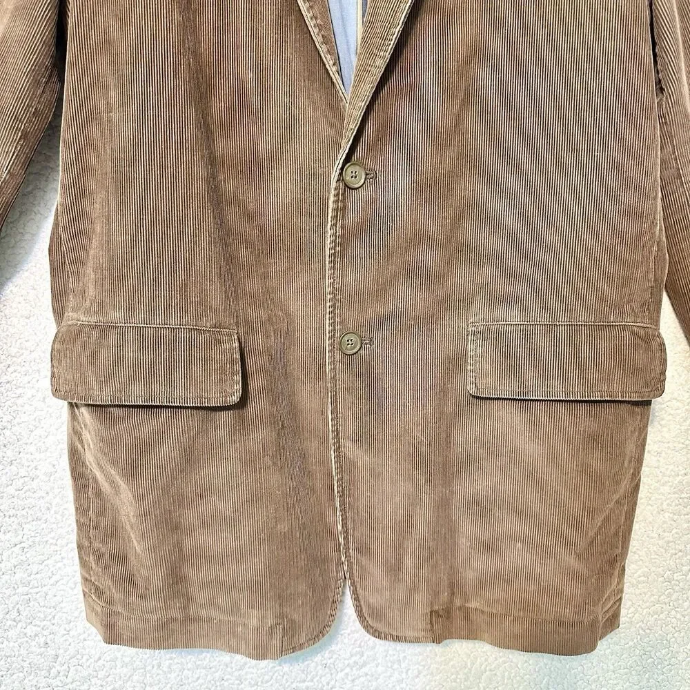 J. Crew Corduroy Blazer Brown Men’s Medium Vintage‎